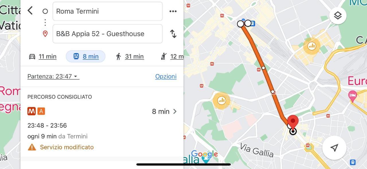 מלון רומא Appia 52 מראה חיצוני תמונה