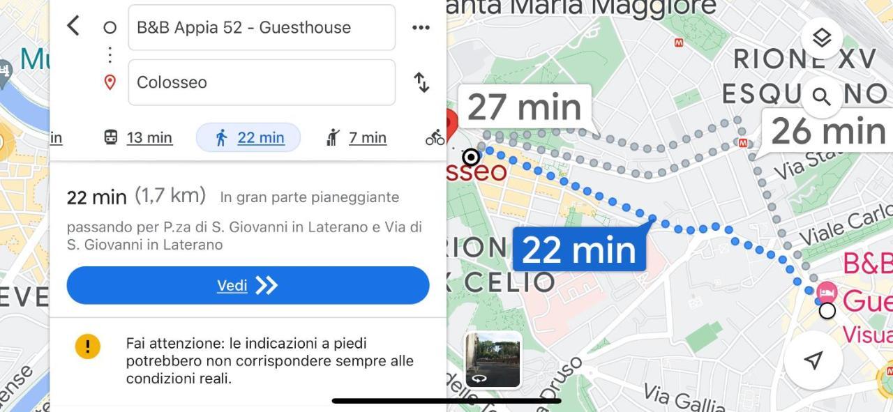 מלון רומא Appia 52 מראה חיצוני תמונה